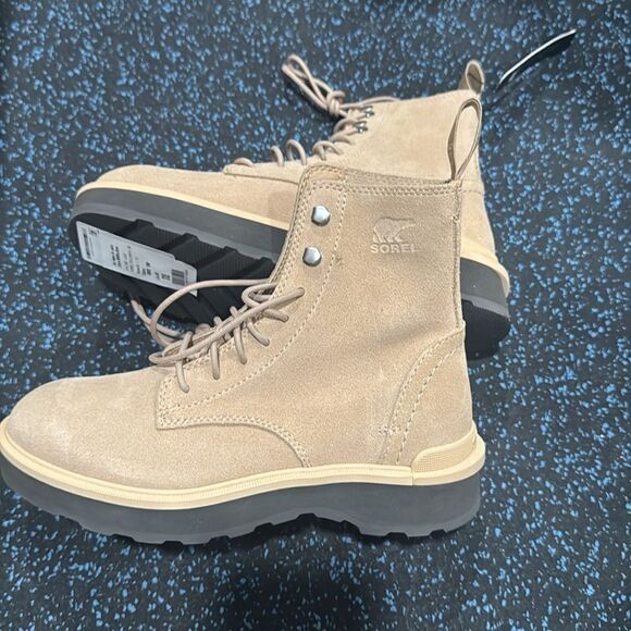 SOREL Hi-Line Lace boots - Canoe/Tawny Buff Woman’s - Picture 2 of 4